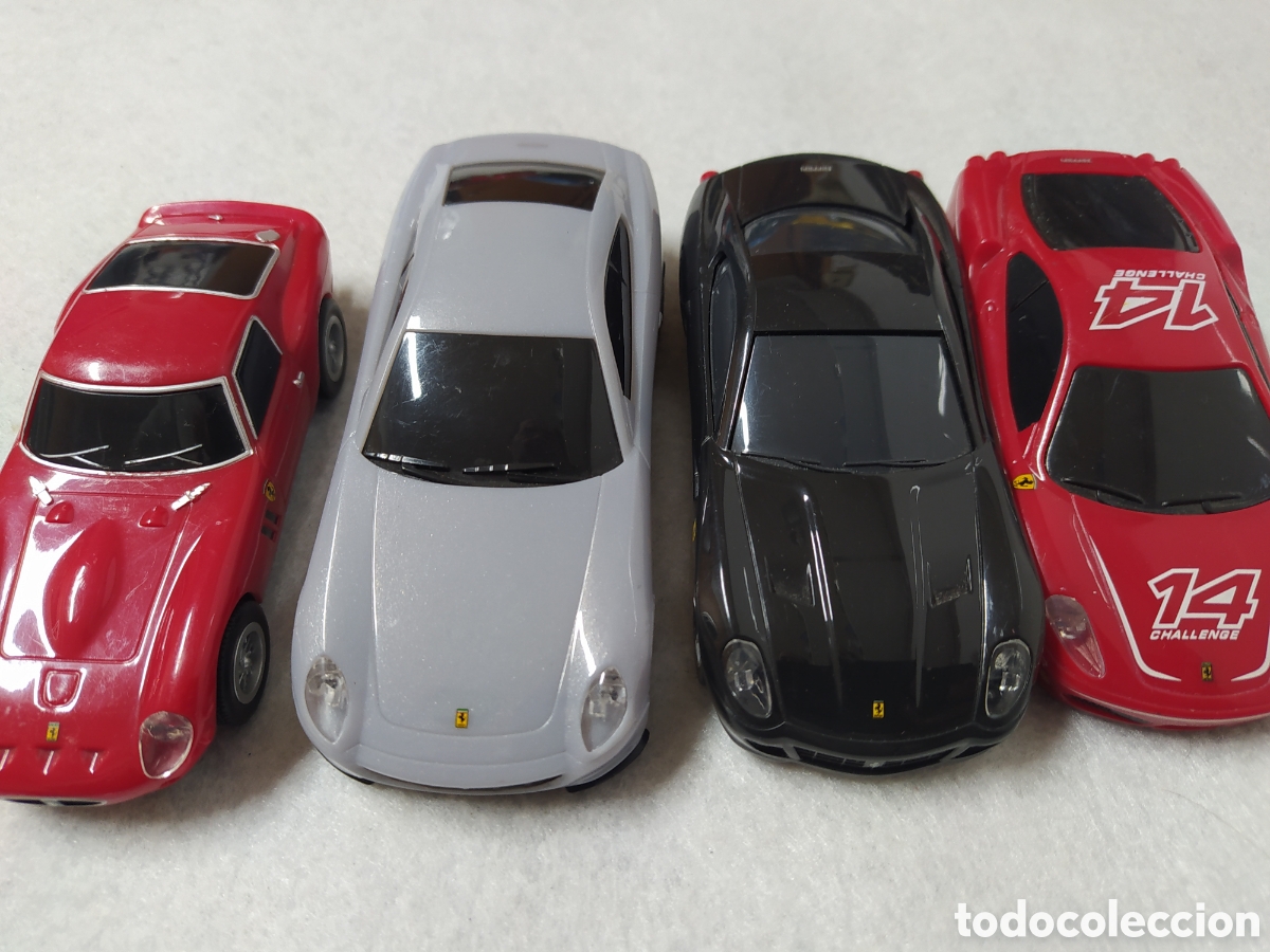 Modelos a escala: LOTE 4 COCHES V-POWER FERRARI - Foto 6