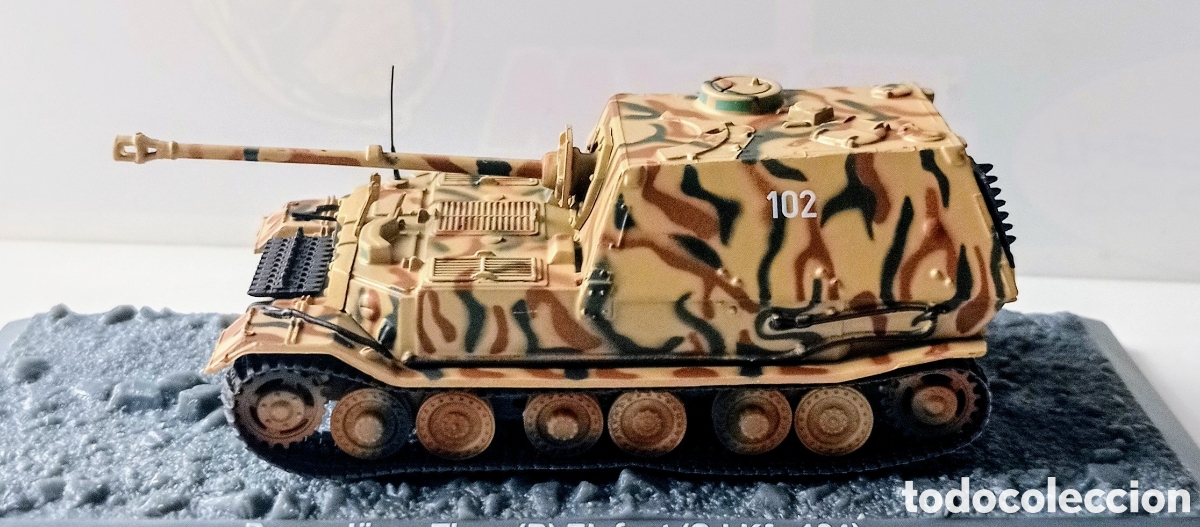 Modelos a escala: PANZERJAGER TIGER ELEFANT / 1/72 - Foto 8