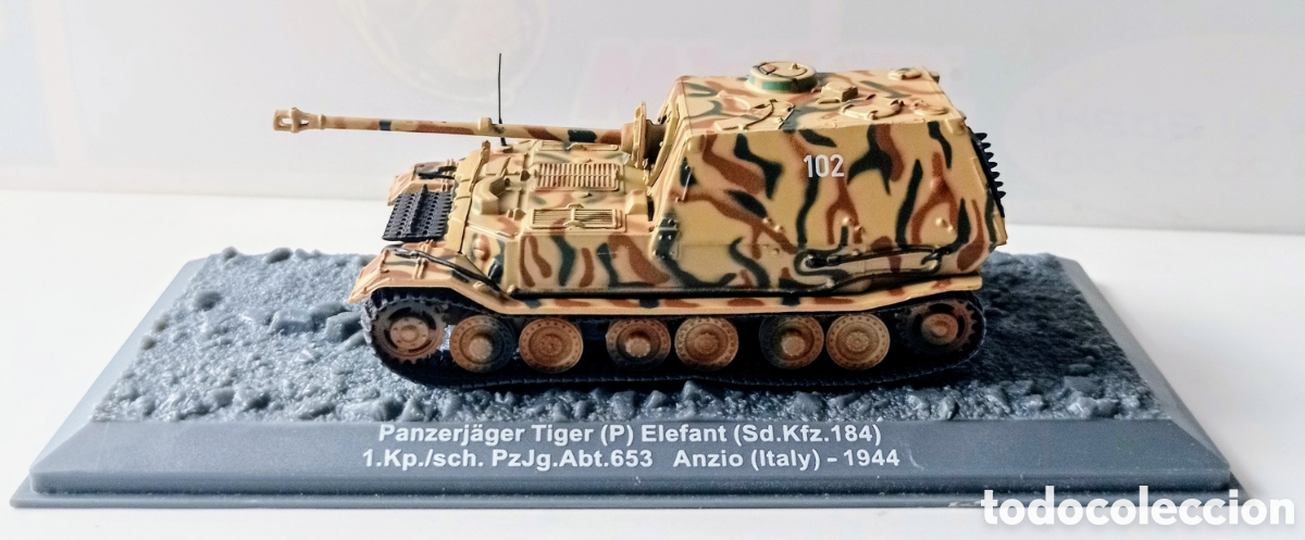 Modelos a escala: PANZERJAGER TIGER ELEFANT / 1/72 - Foto 9