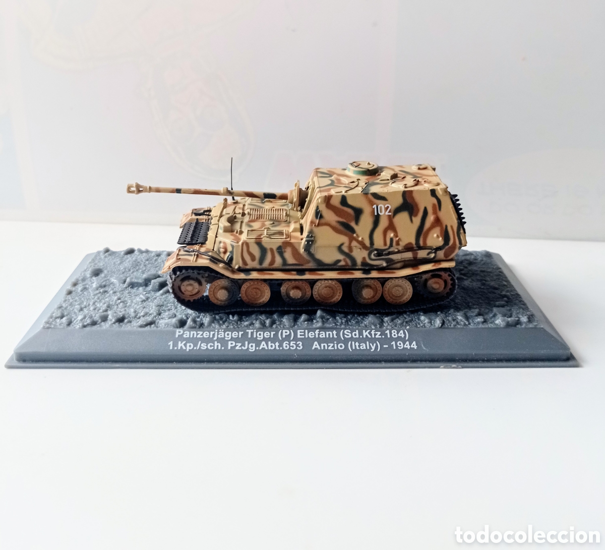 Modelos a escala: PANZERJAGER TIGER ELEFANT / 1/72 - Foto 1