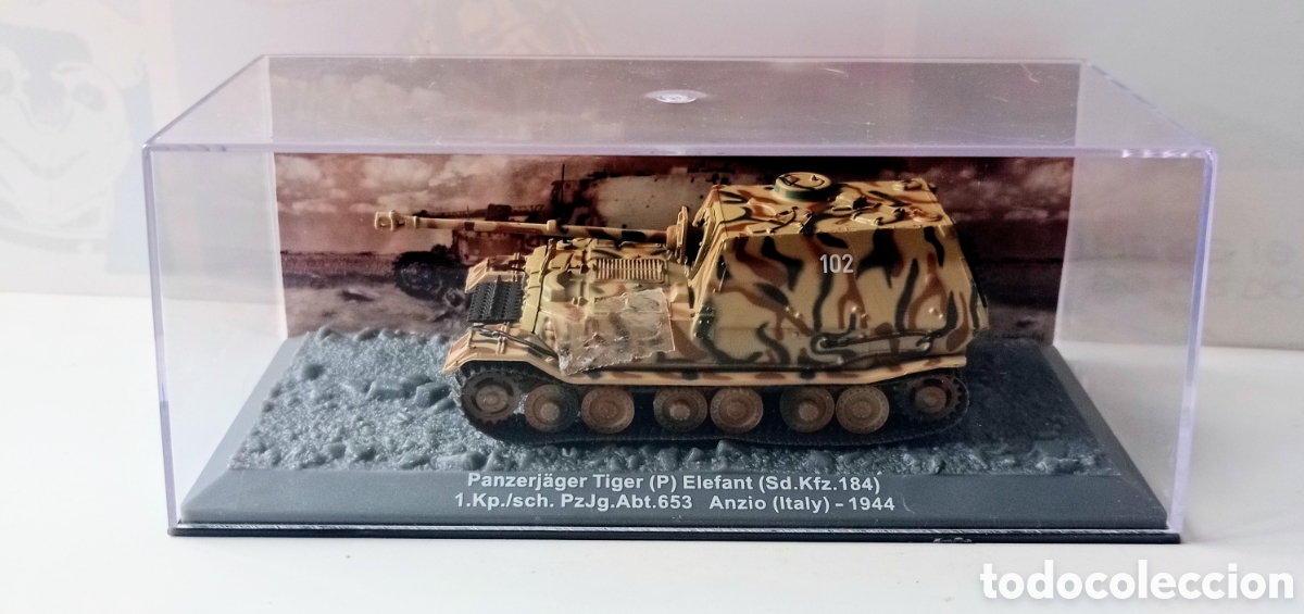Modelos a escala: PANZERJAGER TIGER ELEFANT / 1/72 - Foto 12