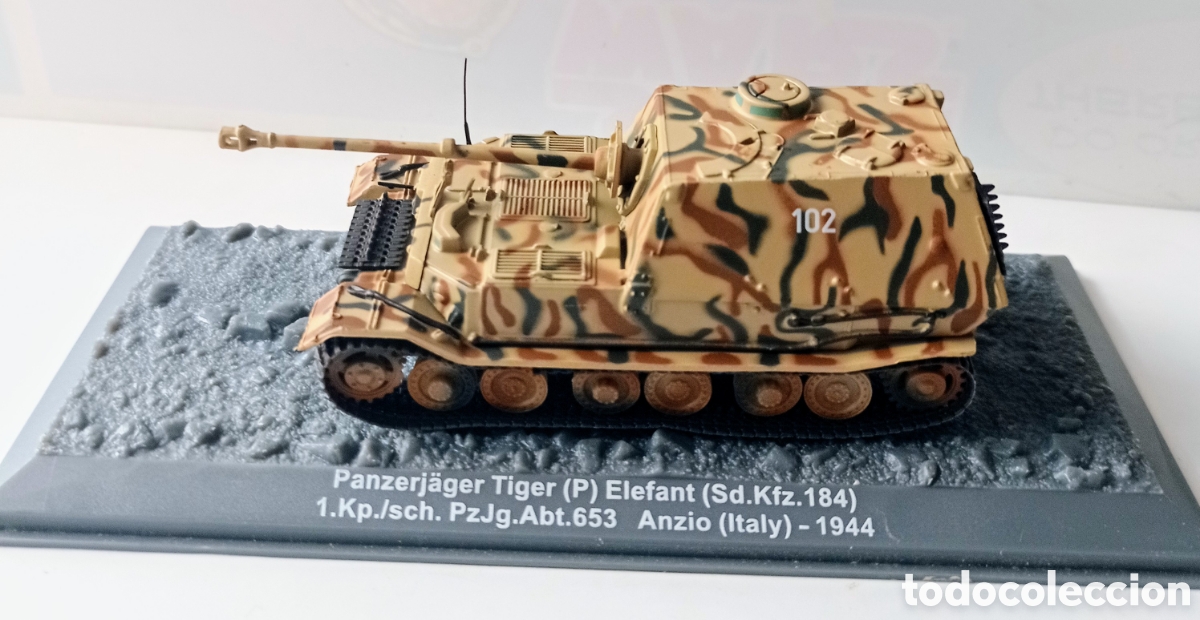 Modelos a escala: PANZERJAGER TIGER ELEFANT / 1/72 - Foto 13