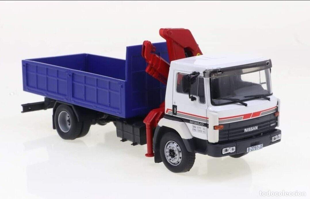 Modelos em escala: Cami&oacute;n cl&aacute;sico Nissan M-130 / 1988 (Escala 1:43) Camiones Nissan M130. Ixo. New in Bl&iacute;ster