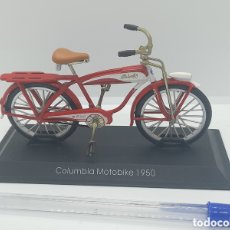 Modelos a escala: BICICLETA A ESCALA. COLECCION DEL PRADO. COLUMBIA MOTOBIKE 1950. .