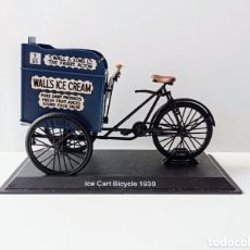 Modelos a escala: BICICLETA ICE CART BICYCLE 1930 / 1/18 DE COLECCION / FUNCIONAMIENTO REAL