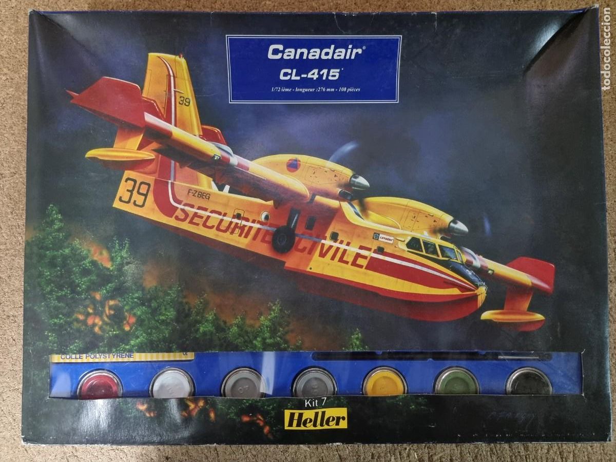 Modelos a escala: Canadiar CL-415 60370 Heller - Foto 1