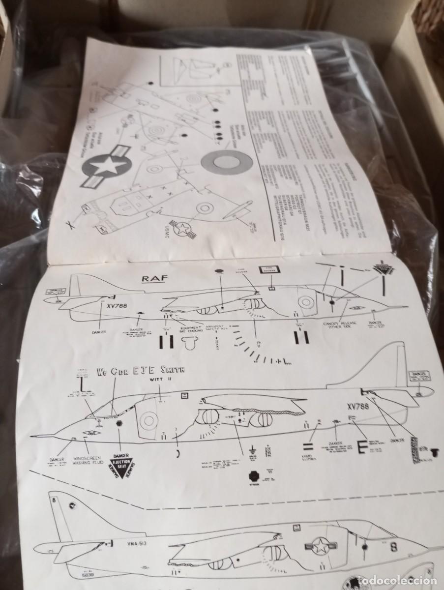 Modelos a escala: HAWKER HARRIER DE AIRFIX 1/24 - Foto 15