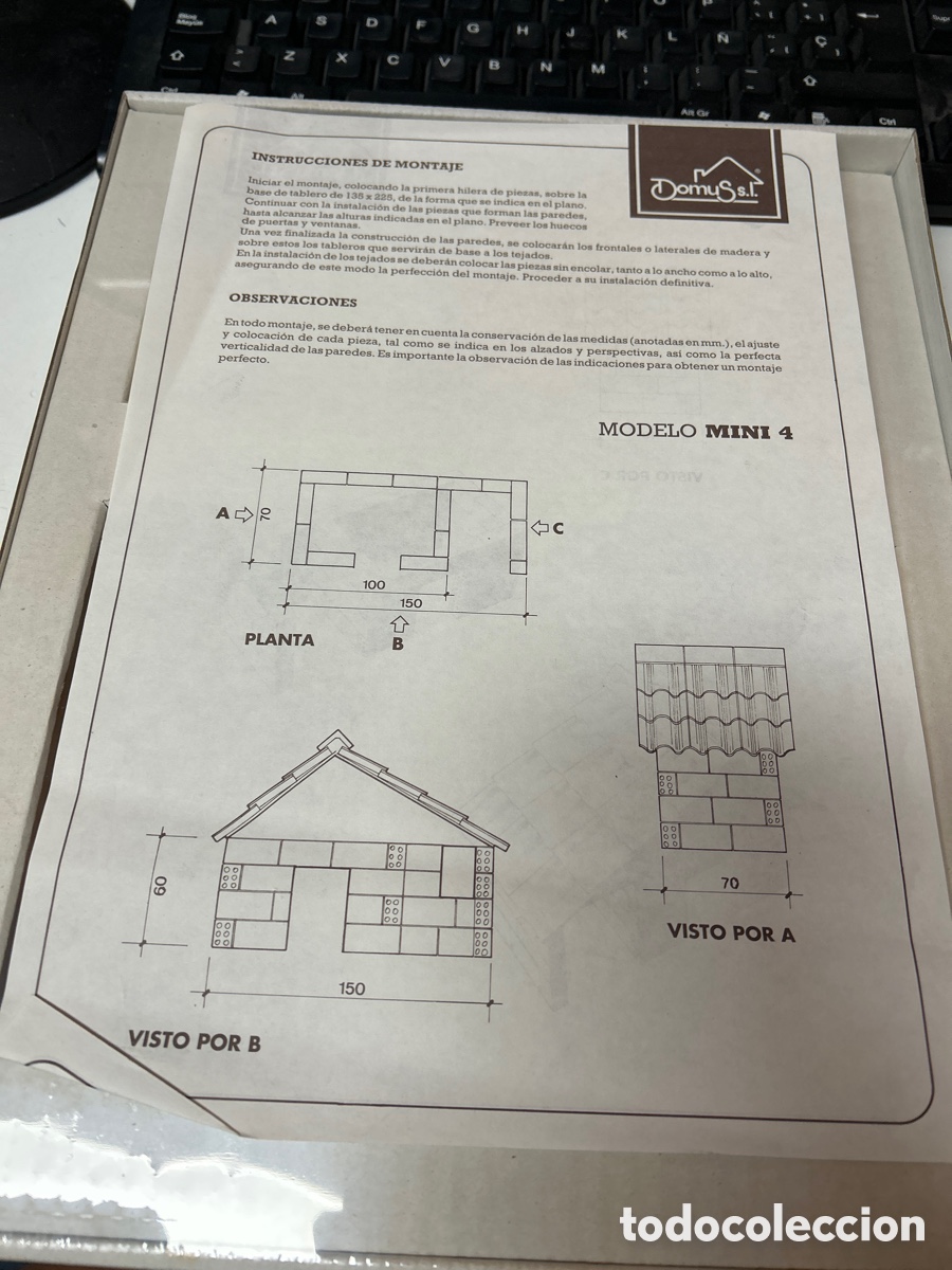 Modelos a escala: DOMUS CONTRUCCION CER&Aacute;MICA MINI 4 - Foto 2