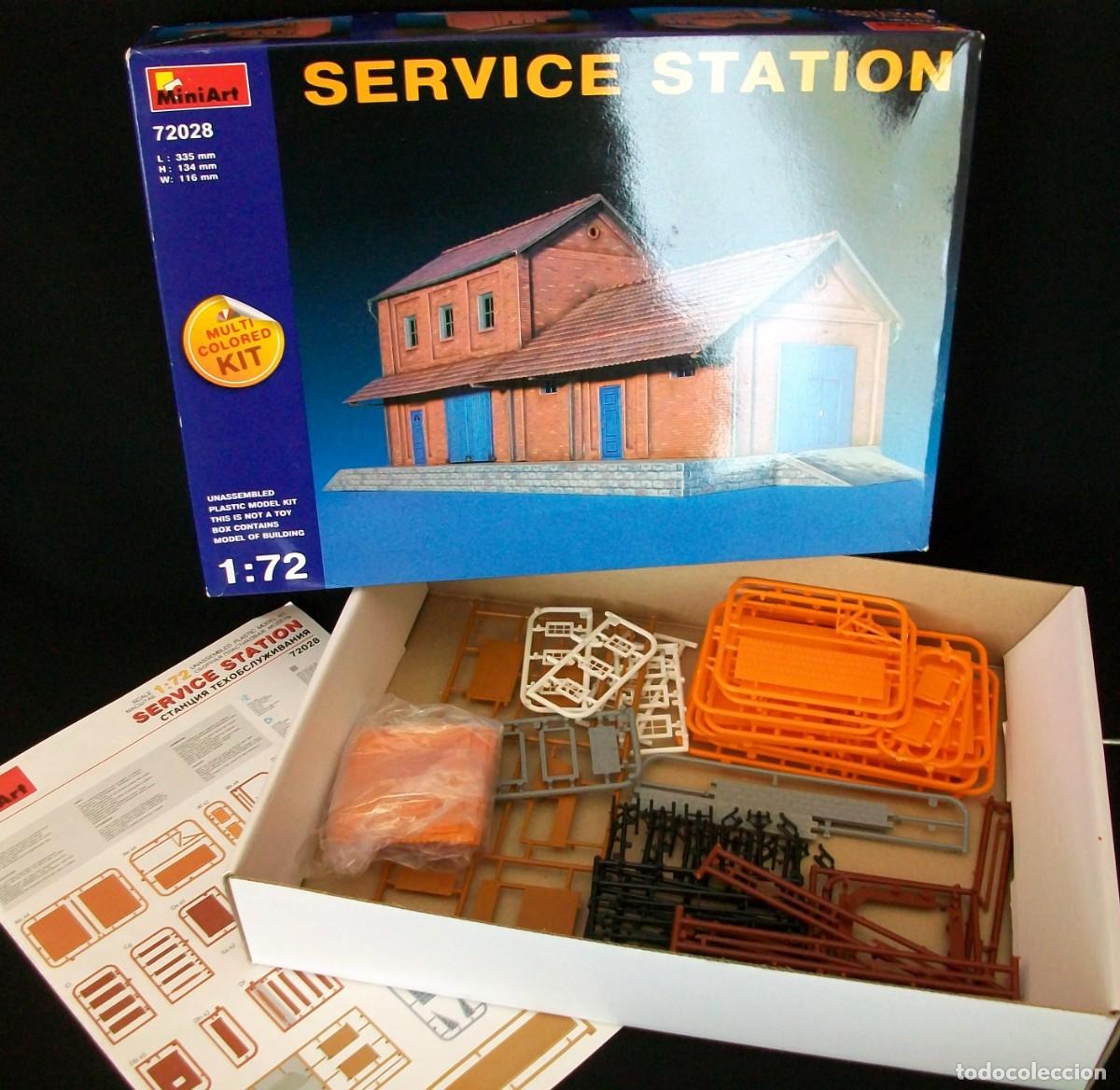 Modelos a escala: MINIART 72028 - SERVICE STATION 1/72 - Foto 3