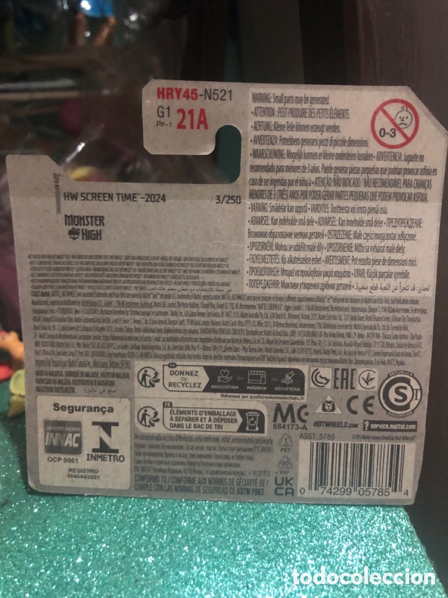 Modelos a escala: Monster High Ghoul Mobile Hot Wheels - Foto 4