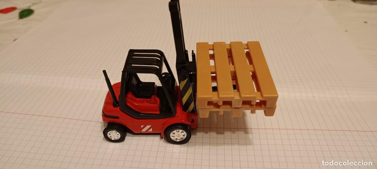 Modelos a escala: CARRETILLA ELEVADORA CON DOS PALETS - Foto 1
