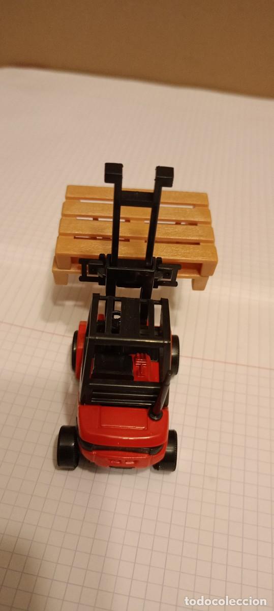 Modelos a escala: CARRETILLA ELEVADORA CON DOS PALETS - Foto 2