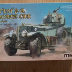 Modelos a escala: BRITISH R-R ARMOURED CAR WW1