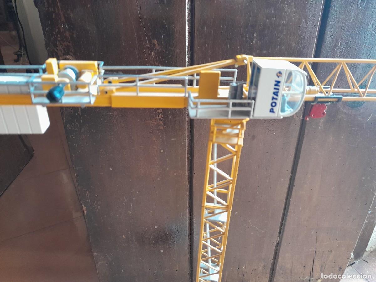 Modelos a escala: Maqueta de gr&uacute;a potain - Foto 1