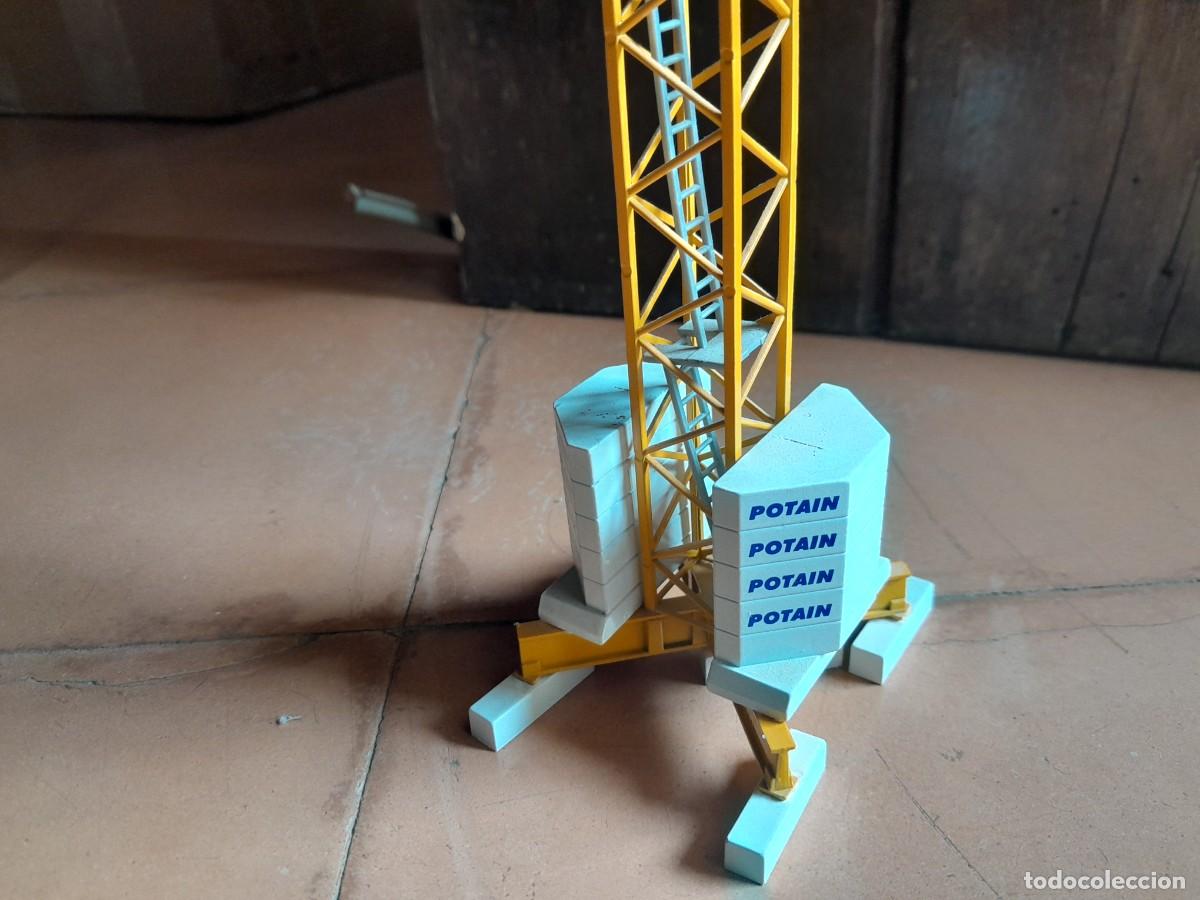 Modelos a escala: Maqueta de gr&uacute;a potain - Foto 2