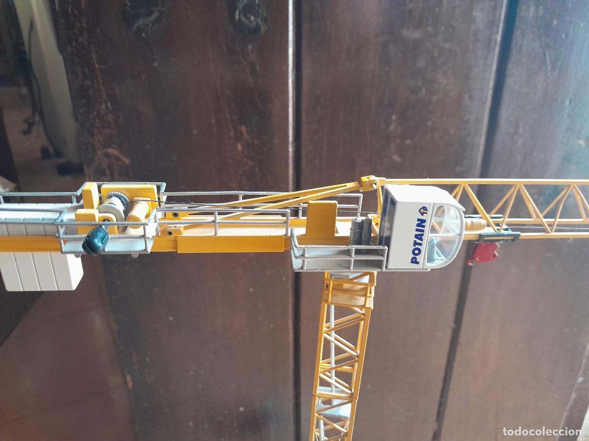 Modelos a escala: Maqueta de gr&uacute;a potain - Foto 3