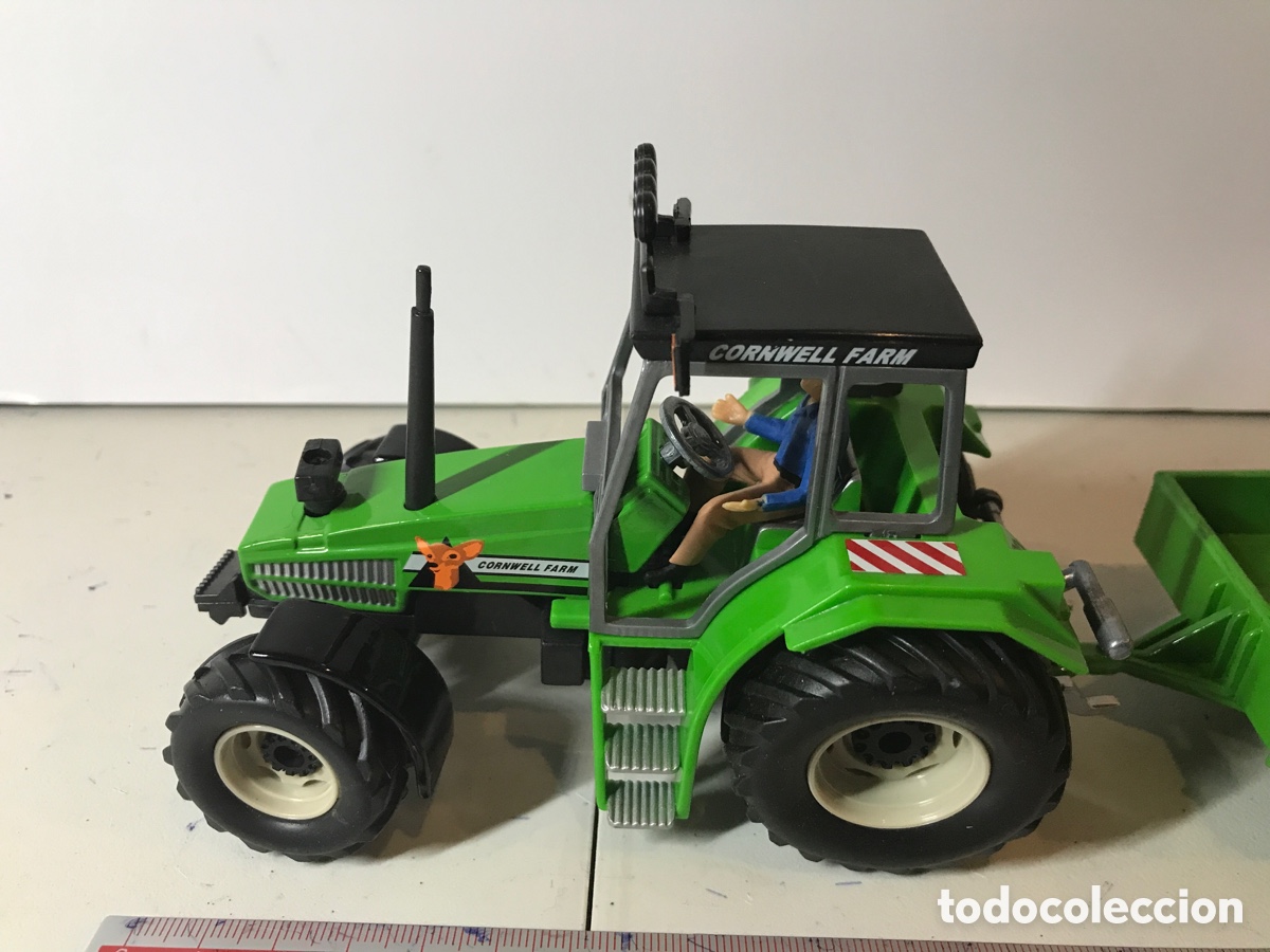 Modelos a escala: TRACTOR CON REMOLQUE CORNWELL FARM - Foto 2