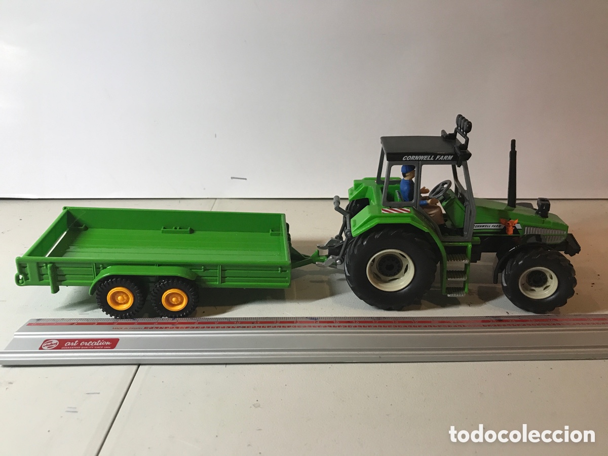 Modelos a escala: TRACTOR CON REMOLQUE CORNWELL FARM - Foto 4