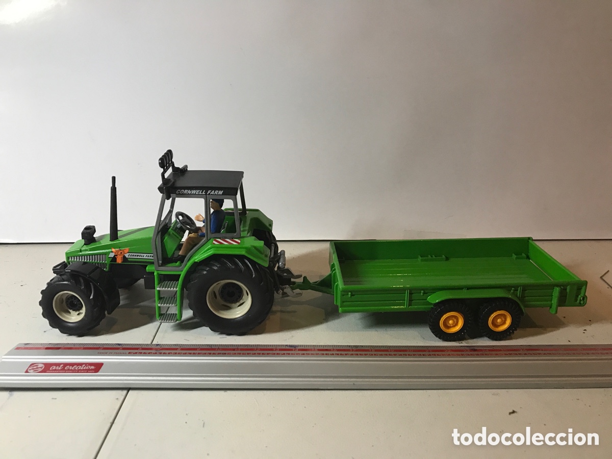 Modelos a escala: TRACTOR CON REMOLQUE CORNWELL FARM - Foto 1