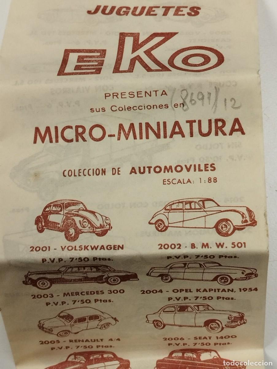 Modelos a escala: CAT&Aacute;LOGO MICROMINIATURAS CON PRECIOS EN FORMA DE TR&Iacute;PTICO. - Foto 2