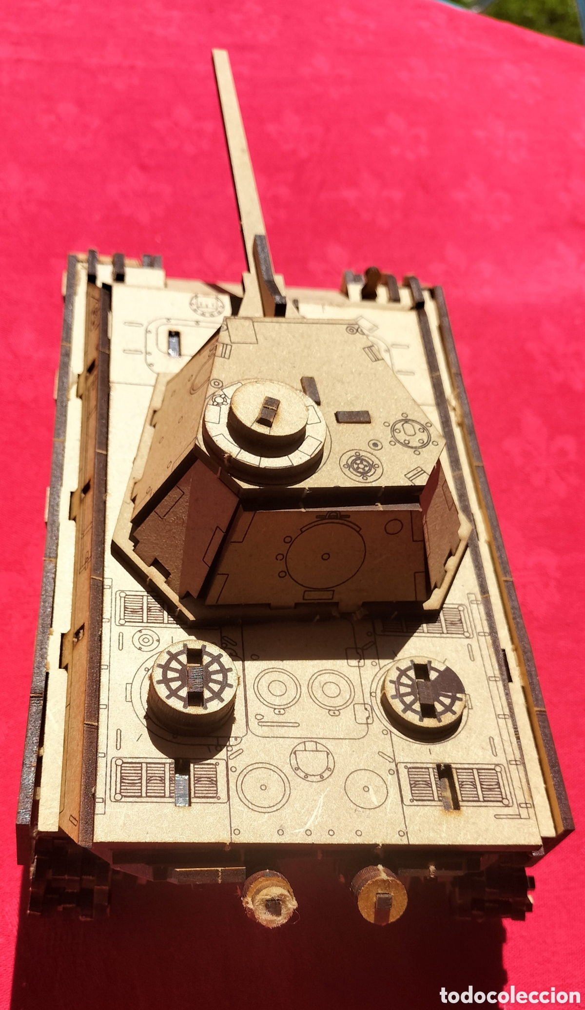 Modelos a escala: Tanque Panther madera 128 piezas - Foto 6