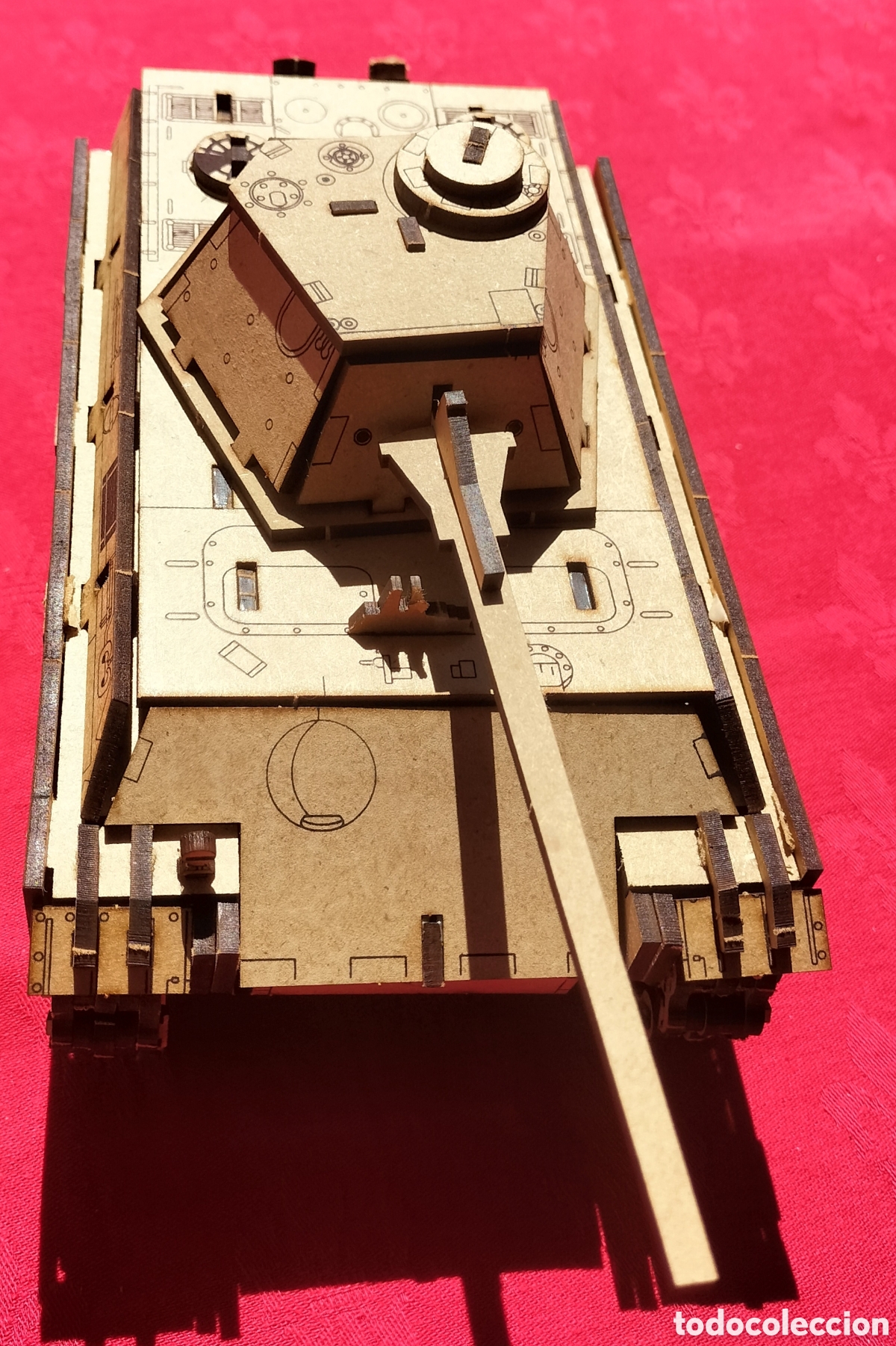 Modelos a escala: Tanque Panther madera 128 piezas - Foto 7