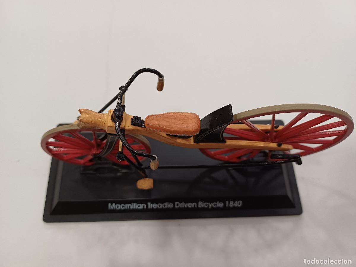 Modelos a escala: BICICLETA/MACMILLAN TREADLE DRIVEN BICYCLE 1840/EDICIONES DEL PRADO. - Foto 2