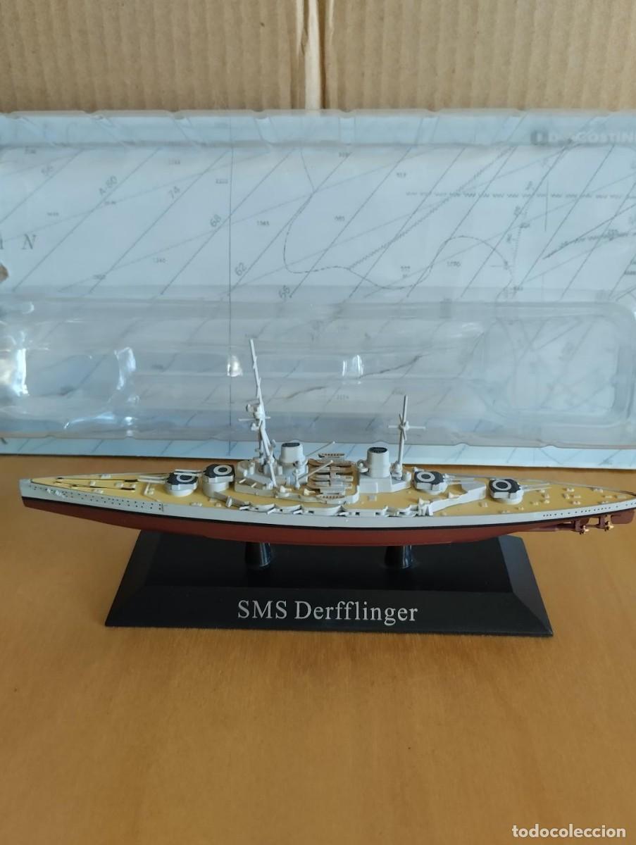 Modelos a escala: DEAGGOSTINI --- BARCO DE GUERRA SMS DERFFLINGER 1/1250 - Foto 1