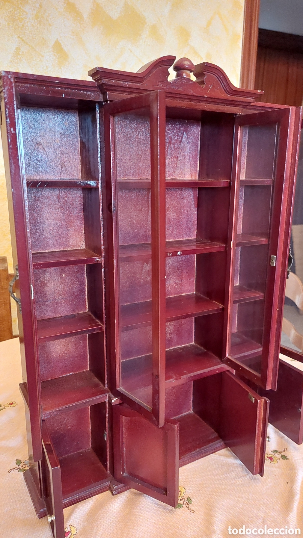 Modelos a escala: Mueble sal&oacute;n casa mu&ntilde;ecas - Foto 4