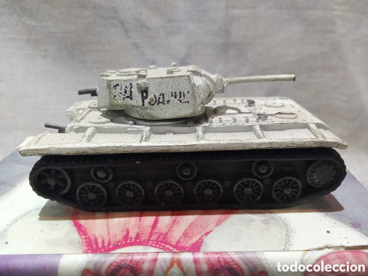 Modelos a escala: TANQUE MILITAR BLANCO KV-1 METAL - Foto 2