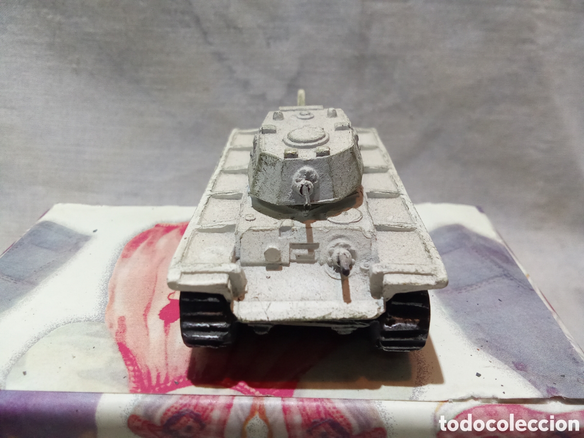 Modelos a escala: TANQUE MILITAR BLANCO KV-1 METAL - Foto 3