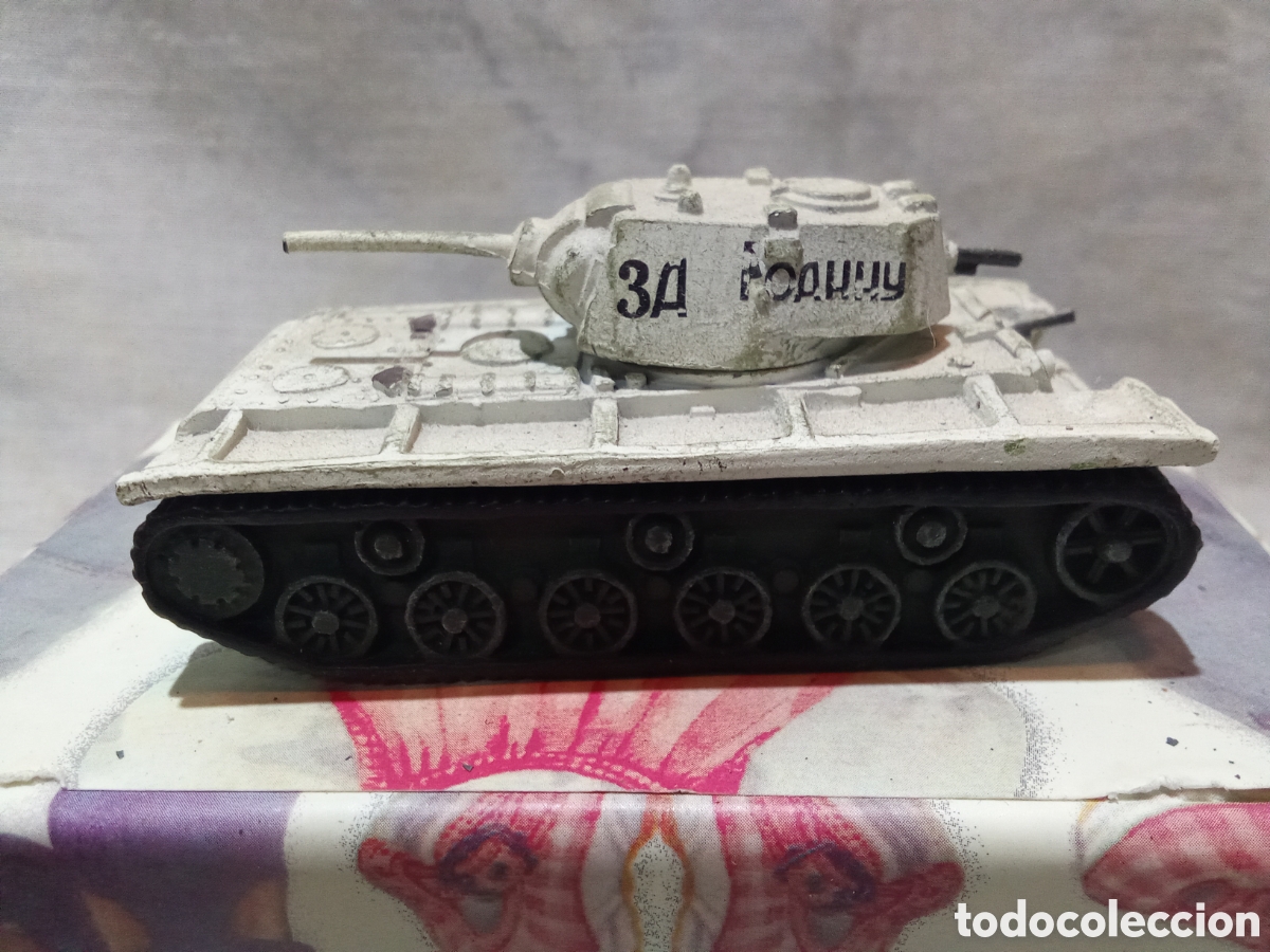Modelos a escala: TANQUE MILITAR BLANCO KV-1 METAL - Foto 4