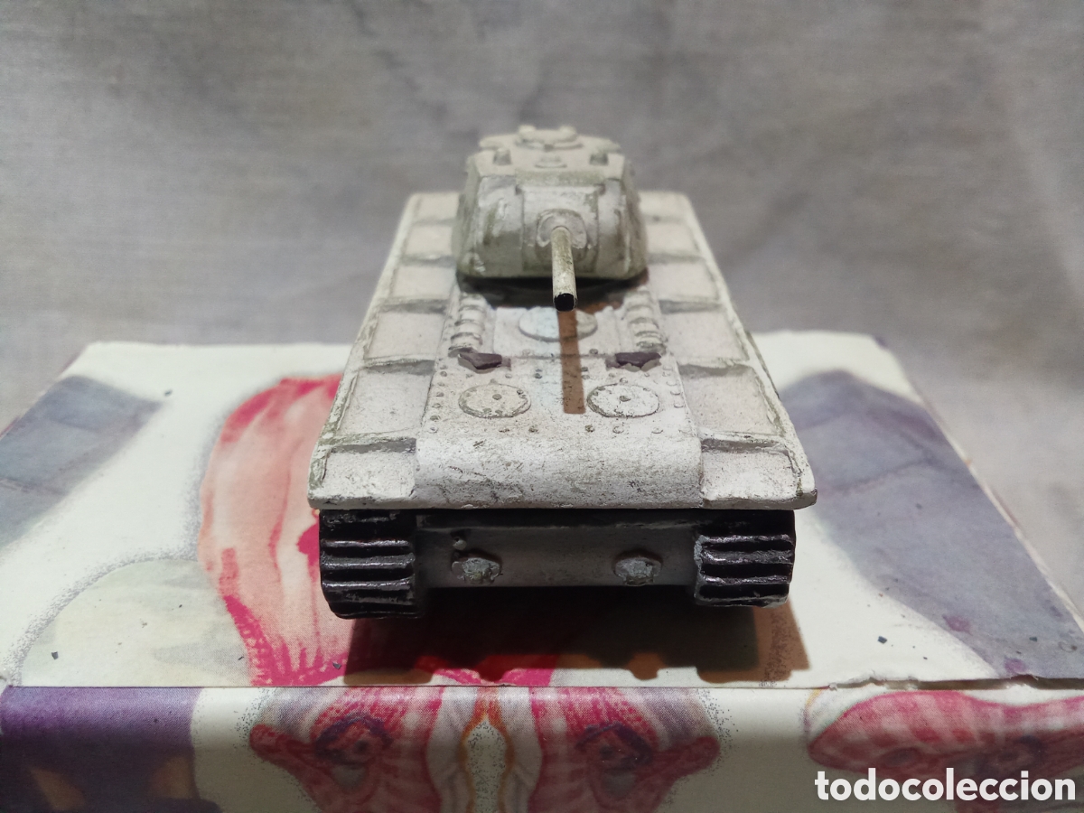 Modelos a escala: TANQUE MILITAR BLANCO KV-1 METAL - Foto 5