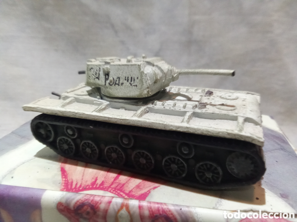 Modelos a escala: TANQUE MILITAR BLANCO KV-1 METAL - Foto 1