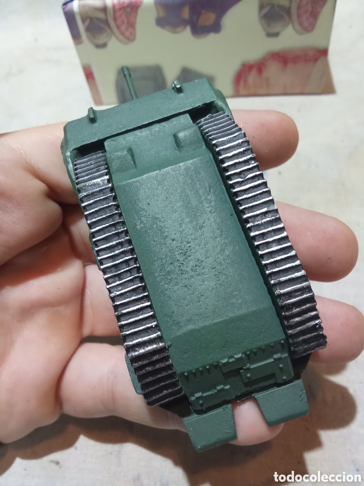 Modelos a escala: TANQUE MILITAR VERDE METAL - Foto 7