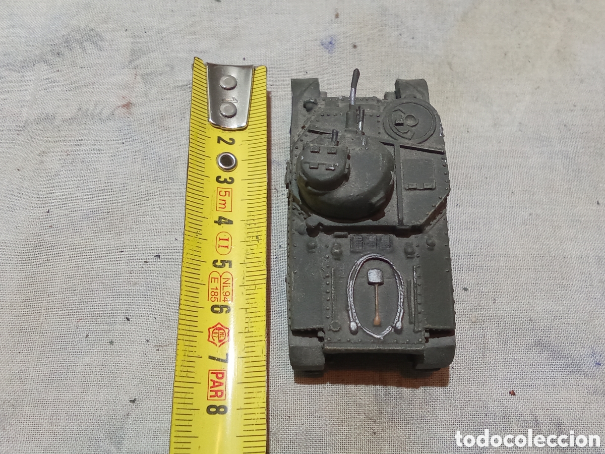 Modelos a escala: TANQUE MILITAR VERDE METAL - Foto 6