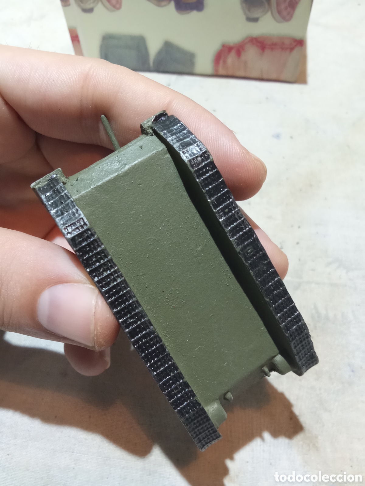 Modelos a escala: TANQUE MILITAR VERDE METAL - Foto 7