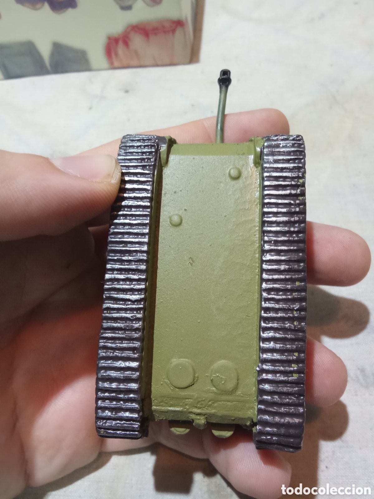 Modelos a escala: TANQUE MILITAR VERDE METAL - Foto 6