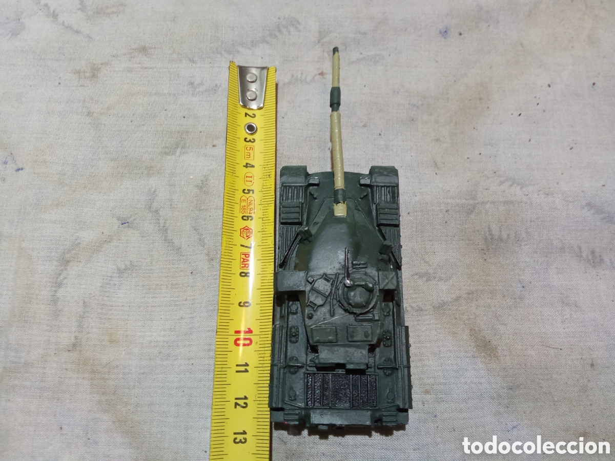 Modelos a escala: TANQUE MILITAR VERDE DE PLOMO - Foto 6
