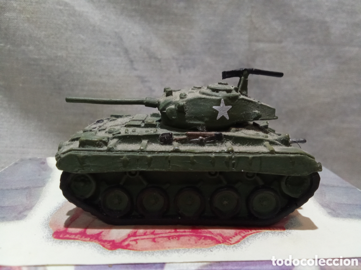 Modelos a escala: TANQUE DE PLOMO M24 CHAFFEE - Foto 4