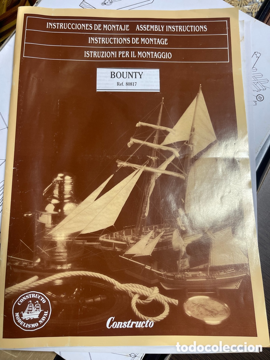 Modelos a escala: H.M.S. Bounty &ndash; Constructo &ndash; 1/50 - Foto 4