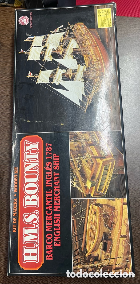 Modelos a escala: H.M.S. Bounty &ndash; Constructo &ndash; 1/50 - Foto 1