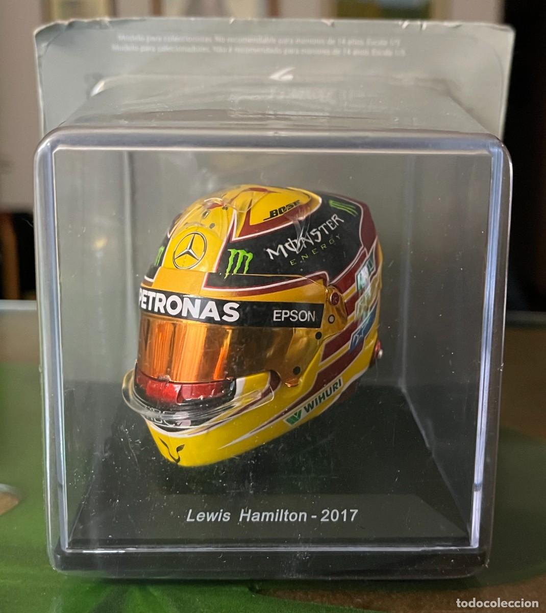 Modelos a escala: Casco Lewis Hamilton 2017 1:5 - Foto 1