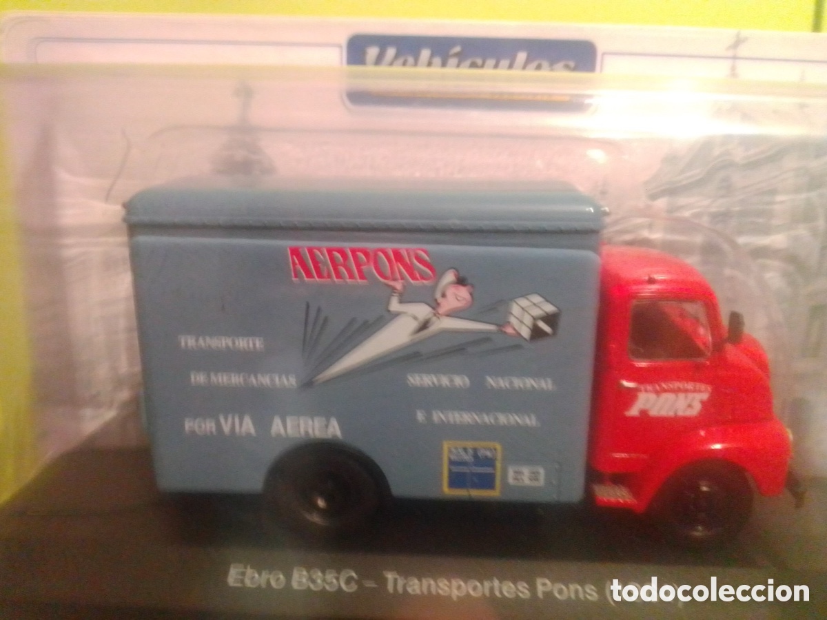 Modelos a escala: EBRO B35C, transportes PONS - Foto 1