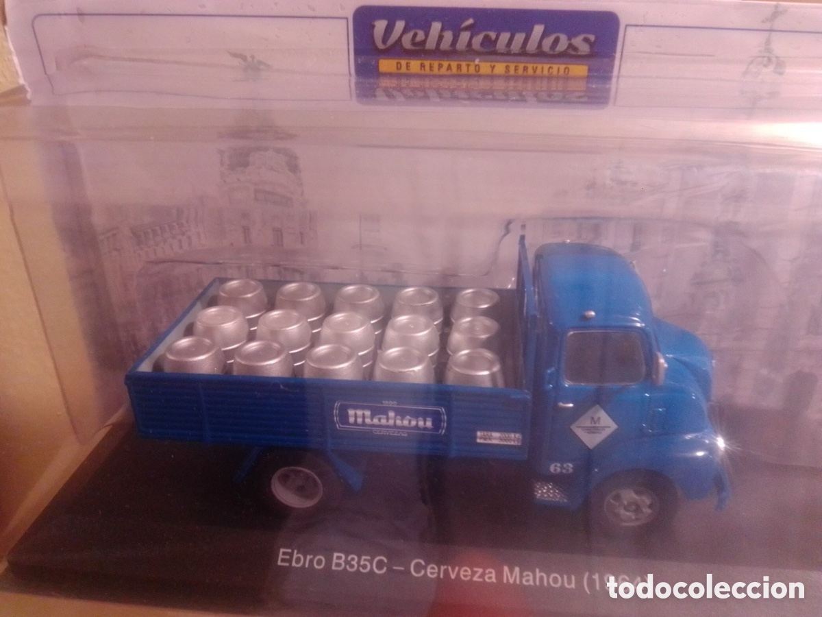 Modelos a escala: EBRO B35 C, Cervezas Mahou - Foto 6