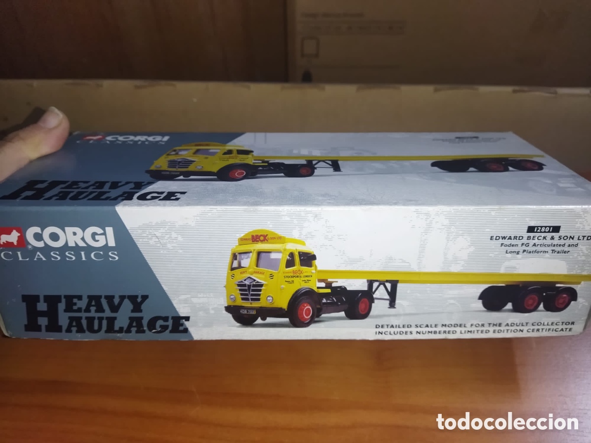 Modelos a escala: FODEN FG, 4x2, articulated trailer, flatbed - Foto 2