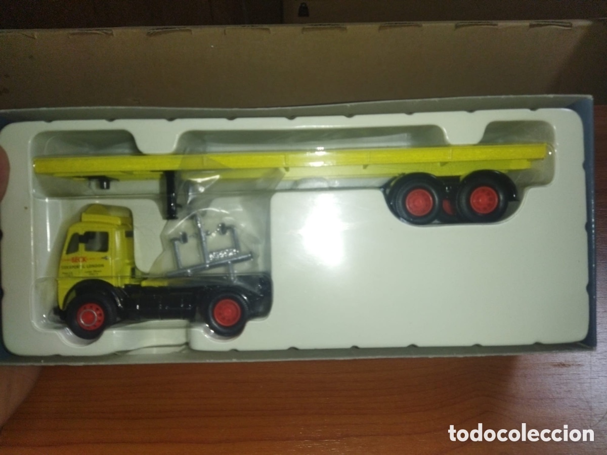 Modelos a escala: FODEN FG, 4x2, articulated trailer, flatbed - Foto 3