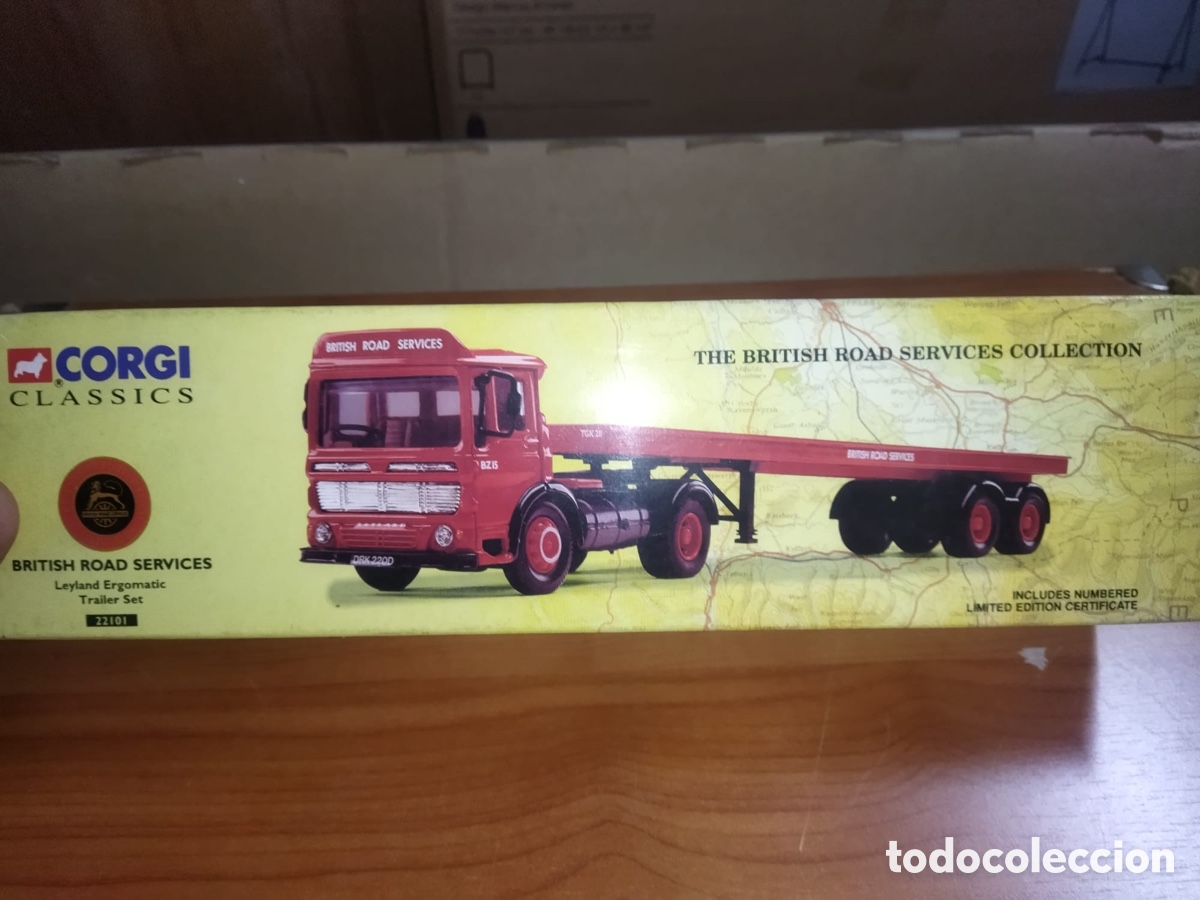 Modelos a escala: LEYLAND ERGOMATIC, 4x2, flat bed - Foto 1