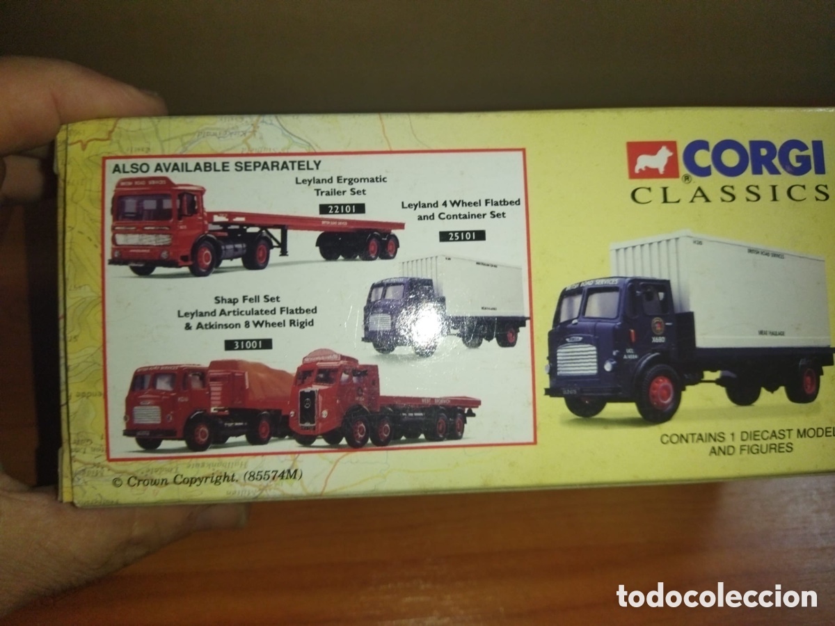 Modelos a escala: LEYLAND 4 WHEEL, CONTAINER - Foto 2