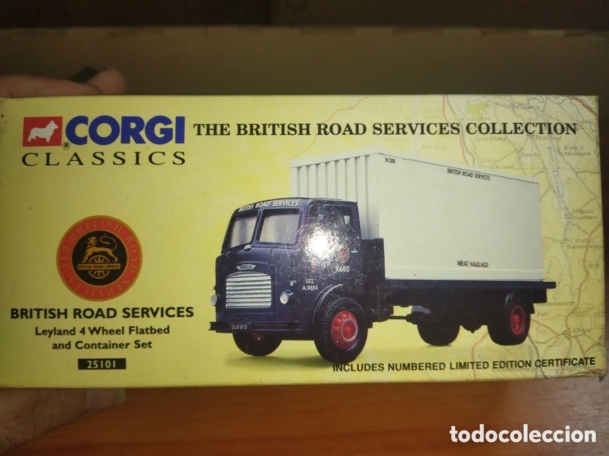 Modelos a escala: LEYLAND 4 WHEEL, CONTAINER - Foto 1